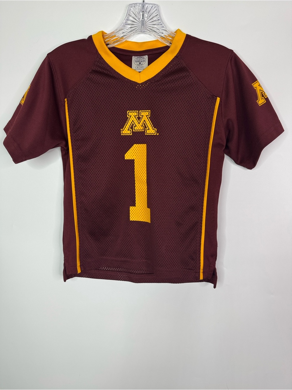 Rivalry Threads Minnesota Gophers Jersey Size XS 4/5 Kids